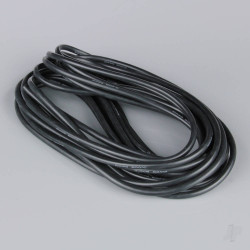 Radient Silicone Wire, 10AWG, 25ft / 7.5m Black (on a roll) AC010132