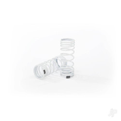 Traxxas Springs, Front (white) (progressive rate) (2 pcs) 6857