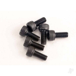 Traxxas Screws, 2.5x6mm cap-head machine (hex drive) (6 pcs) 3215