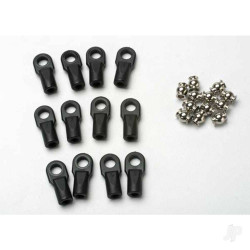 Traxxas Rod ends, Revo (large) with hollow balls (12 pcs) 5347