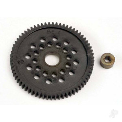 Traxxas Spur gear (66-Tooth) (32-Pitch) with bushing 3166