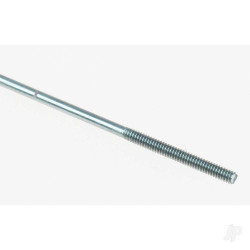 Dubro 12in, 2-56 Threaded Rod (1 pc per tube) 172