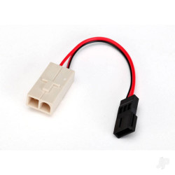 Traxxas Adapter, Molex to Traxxas receiver battery pack (for charging) (1pc) 3028