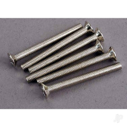 Traxxas Screws, 3x30mm countersunk machine (6 pcs) 3163
