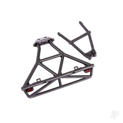 Traxxas Bumper, rear / bumper mount (fits 4WD Slash) (for LED light kit installation) 6836X