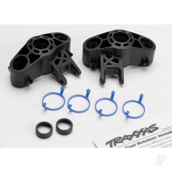 Traxxas Axle carriers, left & right (1 each) (use with larger 6x13mm ball bearings) / bearing adapters (for 6x12mm ball bearings) (2 pcs) / dust boot retainers (4 pcs) 5334R