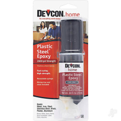 Devcon Plastic Steel Epoxy (25ml Syringe) 62345