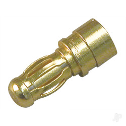 Multiplex Gold connector 2mm 3pcs (male) 85280