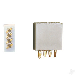 Multiplex 4-Pin socket, 5pcs (MPX) 85223
