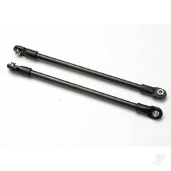 Traxxas Push rod (Steel) (assembled with rod ends) (2 pcs) (black) (use with #5359 progressive 3 rockers) 5319