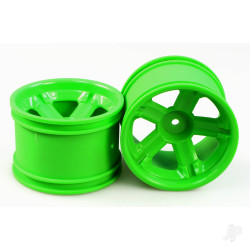 Haiboxing 3338-P021 Spoke Wheel Rim (Green) Pair 9940628