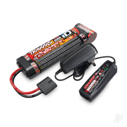 Traxxas 7-Cell Flat + NiMH Charger Completer Pack 2983T