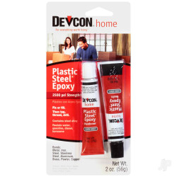 Devcon Plastic Steel Epoxy (2x 1oz Tubes) 52345