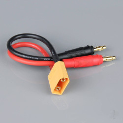 Radient Charge Lead, 4mm Bullet to XT90 Male, 12AWG, 150mm (ESC End) AC010038
