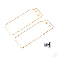 Joysway Rescue Rudder PVC Plate with Screws (2 pcs) 865206