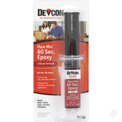 Devcon 60 Second Epoxy Flow-Mix (14ml Syringe) 21445