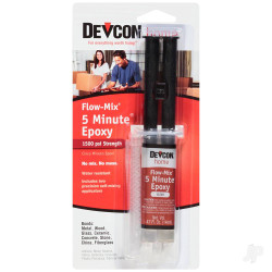 Devcon 5 Minute Epoxy Flow-Mix (14ml Syringe) 20445