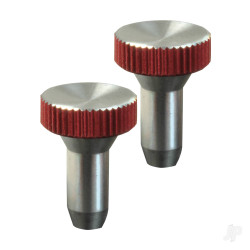 Multiplex Stick Units Flat Red Aluminium 2 pcs SMART SX 75307