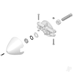 Multiplex Spinner Assembly EasyGlider Pro 733500