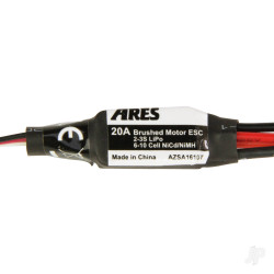 Ares 20-Amp Brushed Motor ESC with T-Connector (Gamma 370 V2) AZSA1610T