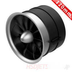 HSD Jets S-EDF 120mm Half Metal Electric Ducted Fan & Brushless Motor S60010000J