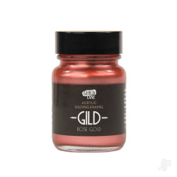 Guild Lane GILD Acrylic Gilding Enamel Paint, Rose Gold (30ml Jar) GDRG0030