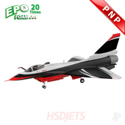 HSD Jets J10 8kg Turbine Foam Jet, Black/Red/White (PNP + smoke, no turbine) A67040200