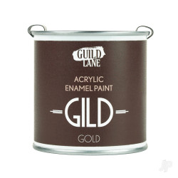 Guild Lane GILD Acrylic Gilding Enamel Paint, Gold (250ml Tin) GDGD0250