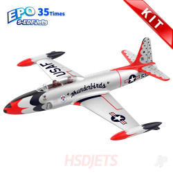 HSD Jets T-33 120mm EDF Foam Jet, Thunderbird (Kit) A52010300