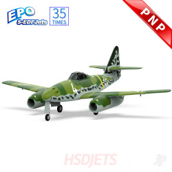 HSD Jets ME-262 Twin 90mm EDF Foam Jet, Green Camo (PNP 12S) A64010200