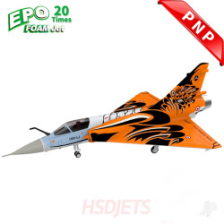 HSD Jets Mirage 2000 8kg Turbine Foam Jet, Tiger (PNP + smoke, no turbine) A17010200X