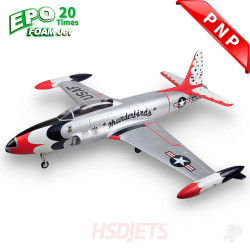 HSD Jets T-33 8kg Turbine Foam Jet, Thunderbird (PNP, no turbine) A48010200