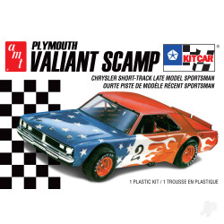 AMT 1171 Plymouth Valiant Scamp Kit Car 2T 1:25 Model Kit