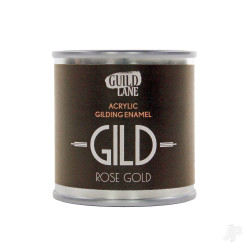 Guild Lane GILD Acrylic Gilding Enamel Paint, Rose Gold (125ml Tin) GDRG0125