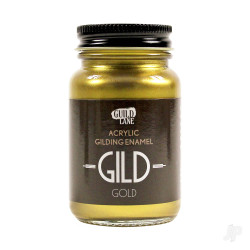 Guild Lane GILD Acrylic Gilding Enamel Paint, Gold (60ml Jar) GDGD0060