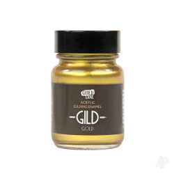 Guild Lane GILD Acrylic Gilding Enamel Paint, Gold (30ml Jar) GDGD0030