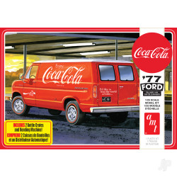 AMT 1173 1977 Ford Van w/Vending Machine (Coca-Cola) 2T 1:25 Model Kit