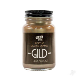 Guild Lane GILD Acrylic Gilding Enamel Paint, Champagne (60ml Jar) GDCM0060