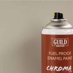 Guild Lane Chroma Enamel Fuelproof Paint Matt Light Grey (400ml Aerosol) CHR6510