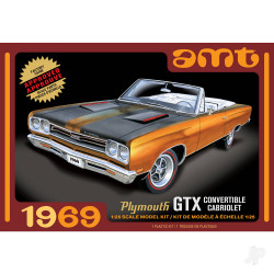 AMT 1137 1969 Plymouth GTX Convertible 2T 1:25 Model Kit