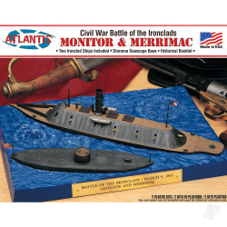 Atlantis Models Monitor and Merrimack Civil War Set CL77257