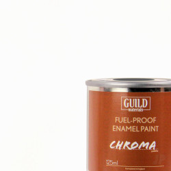 Guild Lane Chroma Enamel Fuelproof Paint Gloss Clear (125ml Tin) CHR6208