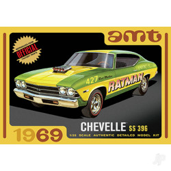 AMT 1138 1969 Chevy Chevelle Hardtop 'RATMAN' 1:25 Model Kit