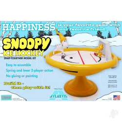 Atlantis Models Snoopy and Woodstock Ice Hockey Game Build and Play CM5696