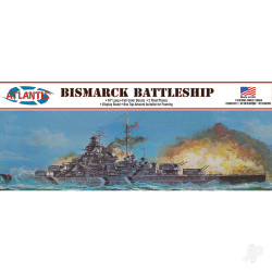 Atlantis Models 1:600 Bismarck German Battleship 16 Inch CM3008