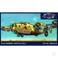 Atlantis Models 1:92 B-24J Bomber Buffalo Bill with Swivel Stand CH218