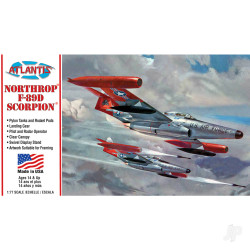 Atlantis Models 1:77 F-89D Northrop Scorpion Jet CH221