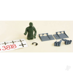 Henglong Tiger I Decals Driver and Fittings (Grey) 4401100