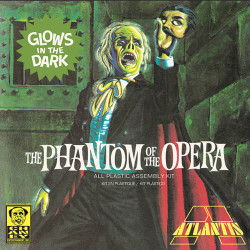 Atlantis Models 1:8 Phantom of the Opera Square Box Glow in the Dark Edition CA451