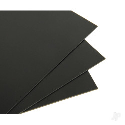 JP 9x13in Black Plastic Card 20Thou. (.50mm) (3 pcs) 5521896